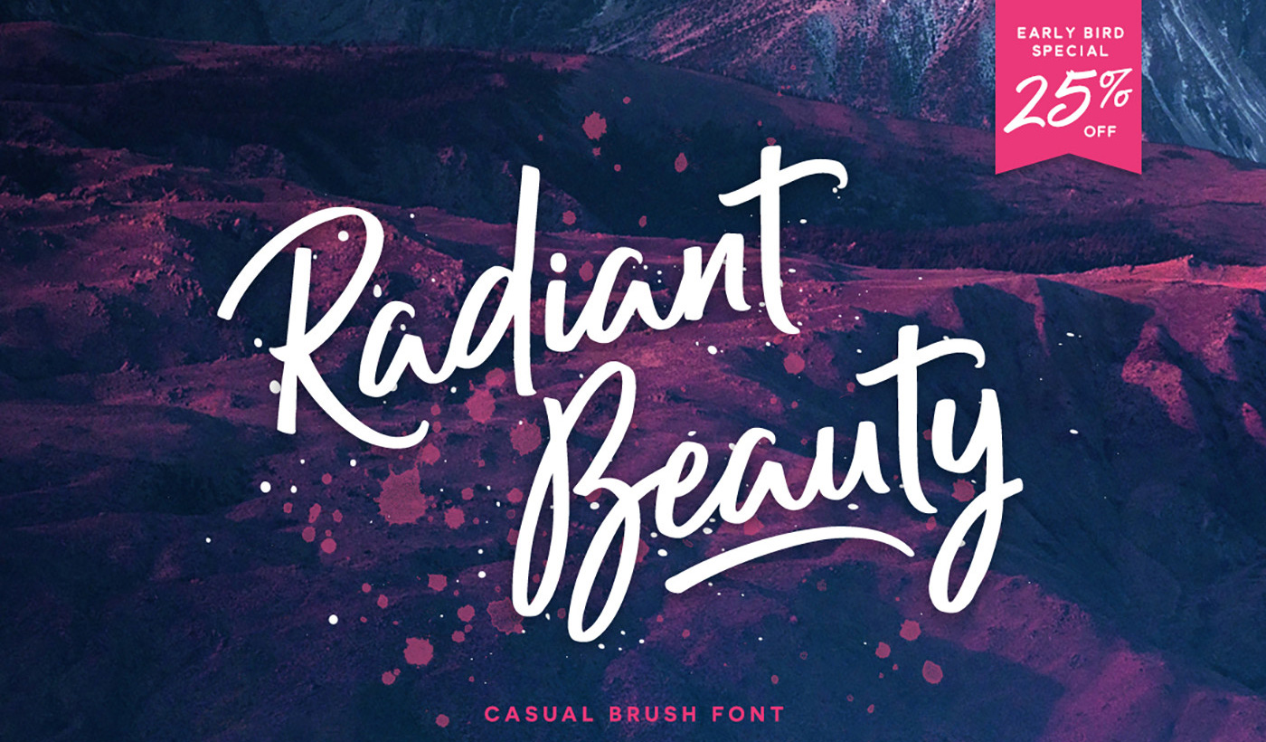 A stylist new font from Ian Barnard