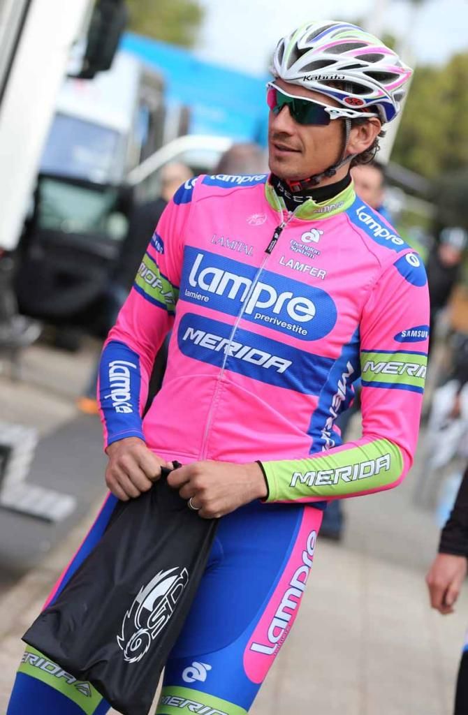 Filippo Pozzato (Lampre - Merida) is back after his ban