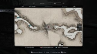 resident evil village goats of warding suspension bridge map