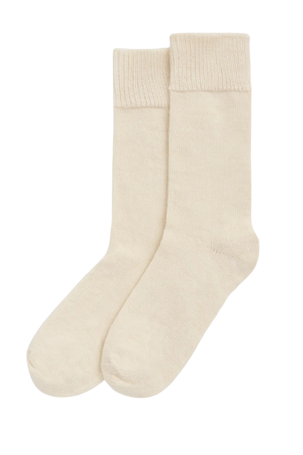 Clotted Cream Alpaca Socks - Small (uk 4-7) / Clotted Cream