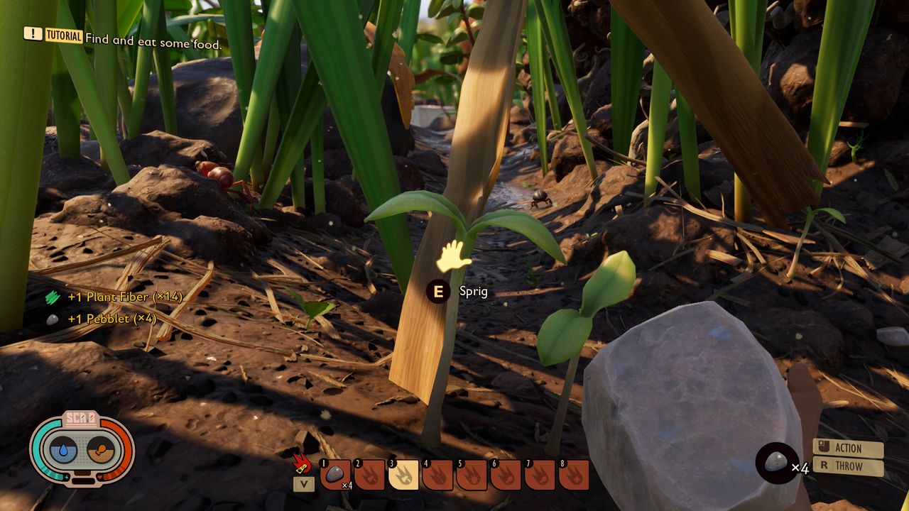 Grounded Axe Sprig