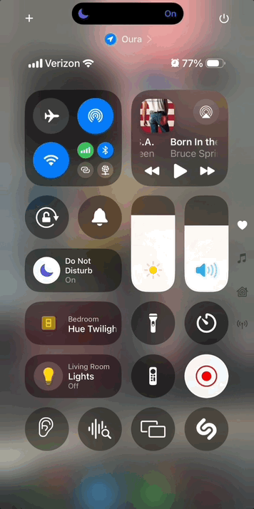 iOS 18 redesigned Control Center