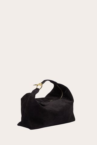 Pillow Pouch Suede Black