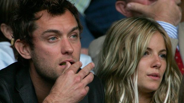 Jude Law and Sienna Miller