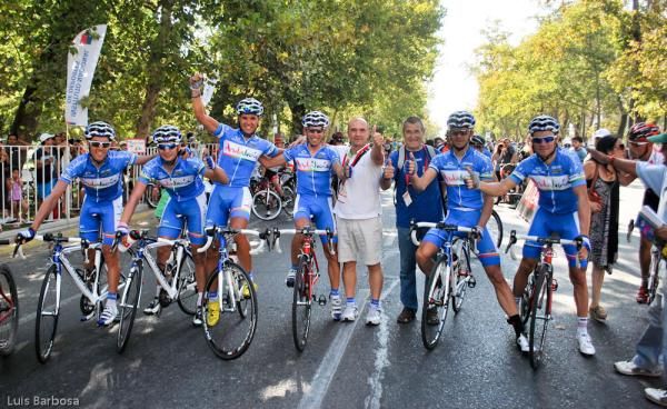 Andalucia celebrates winning stage 10