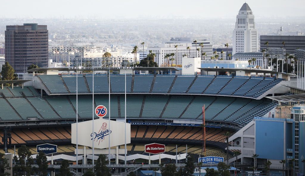 Dodger Stadium.