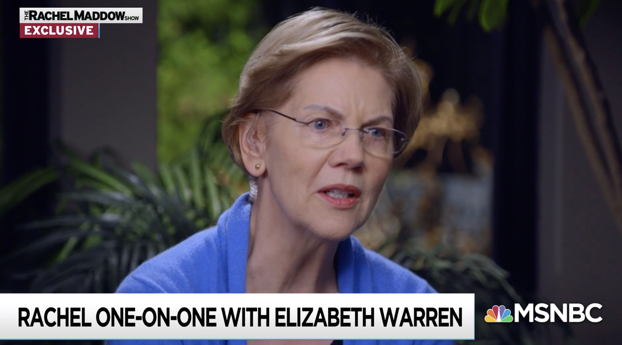 Elizabeth Warren.