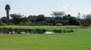 The lovely par-4 9th at Great Rift Valley