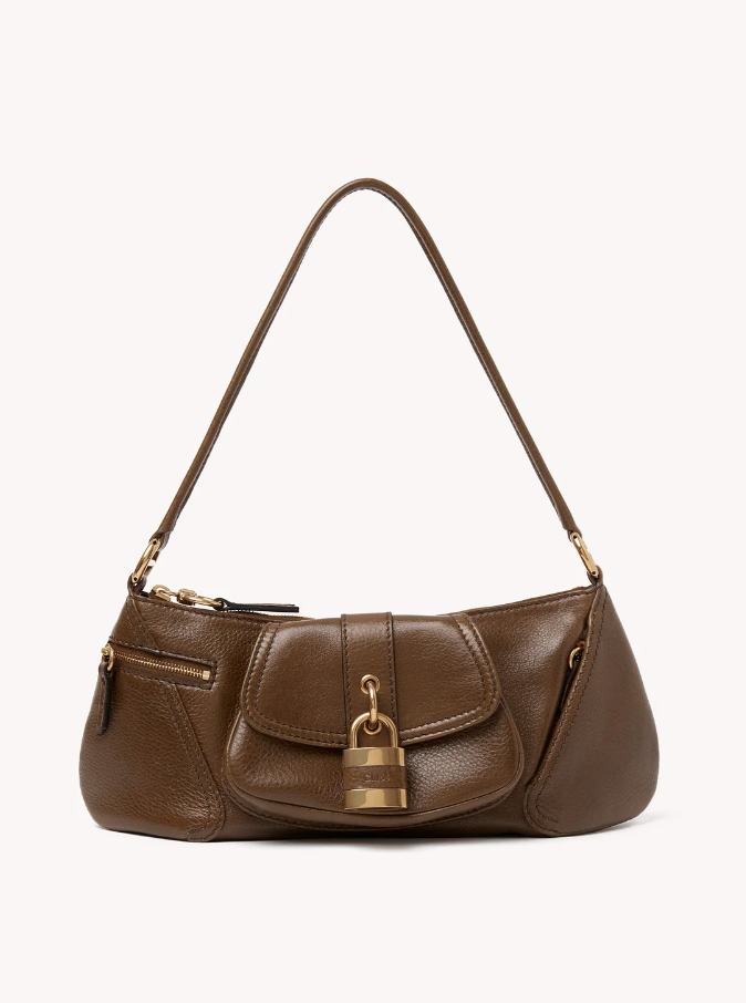 CHLOÉ, The 99 Shoulder Bag in Grained Leather