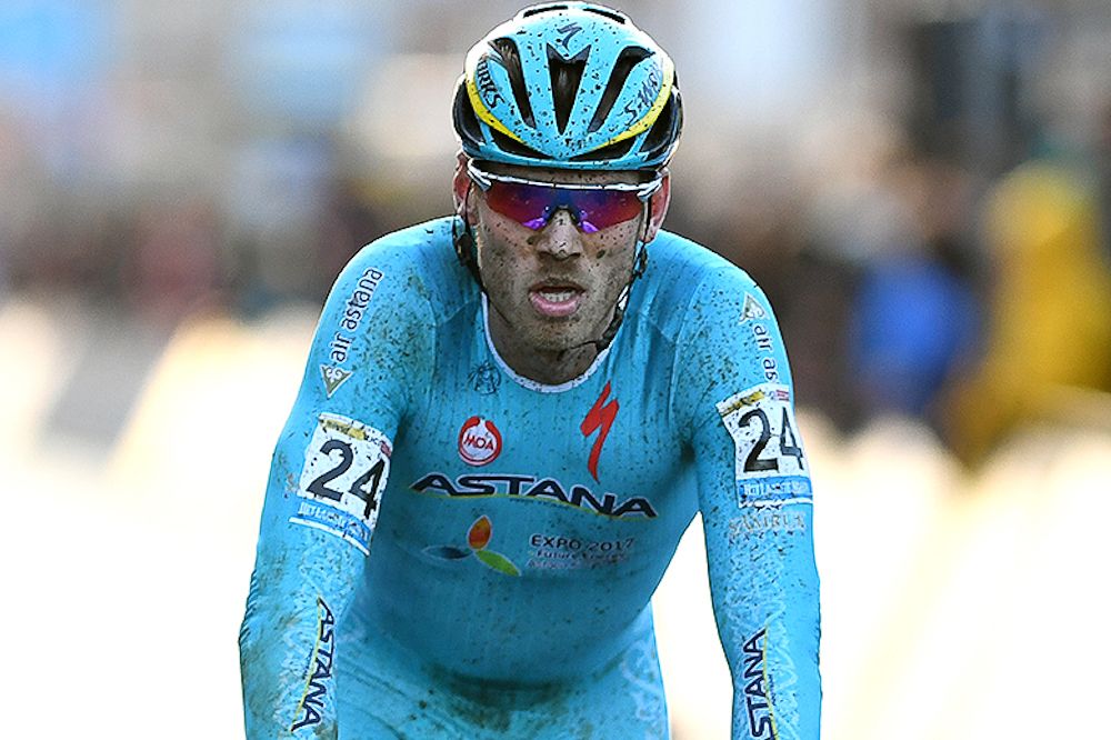 Lars Boom finishes his day in Zolder
