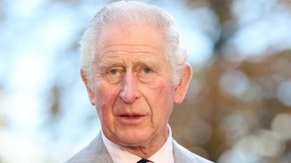 Prince Charles, Prince Of Wales speaks during a visit at the AstraZeneca global Research and Development facility 