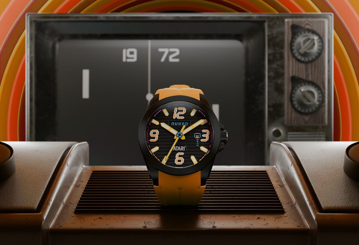 Nubeo Torrent Automatic Atari Rainbow Limited Edition timepieces