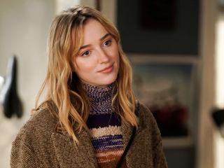 Phoebe Dynevor as Clare, in Younger