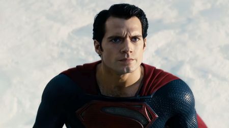 Henry Cavill in his first outing as Superman in Man of Steel (2013).