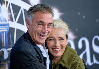 Emma Thompson and husband Greg Wise, who's starring in Strictly Come Dancing