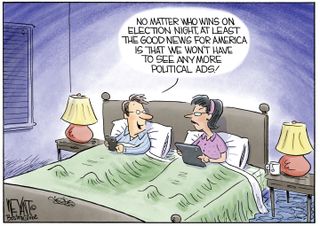 Political cartoon