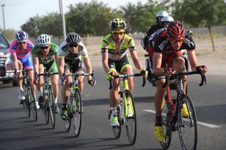 Marcus Burghardt escape, Tour of Oman 2011, stage three
