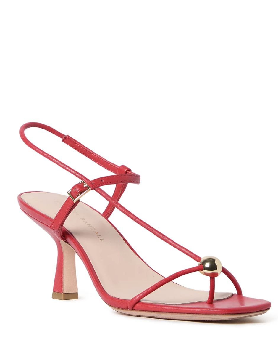 Strappy Embellished High Heel Sandals