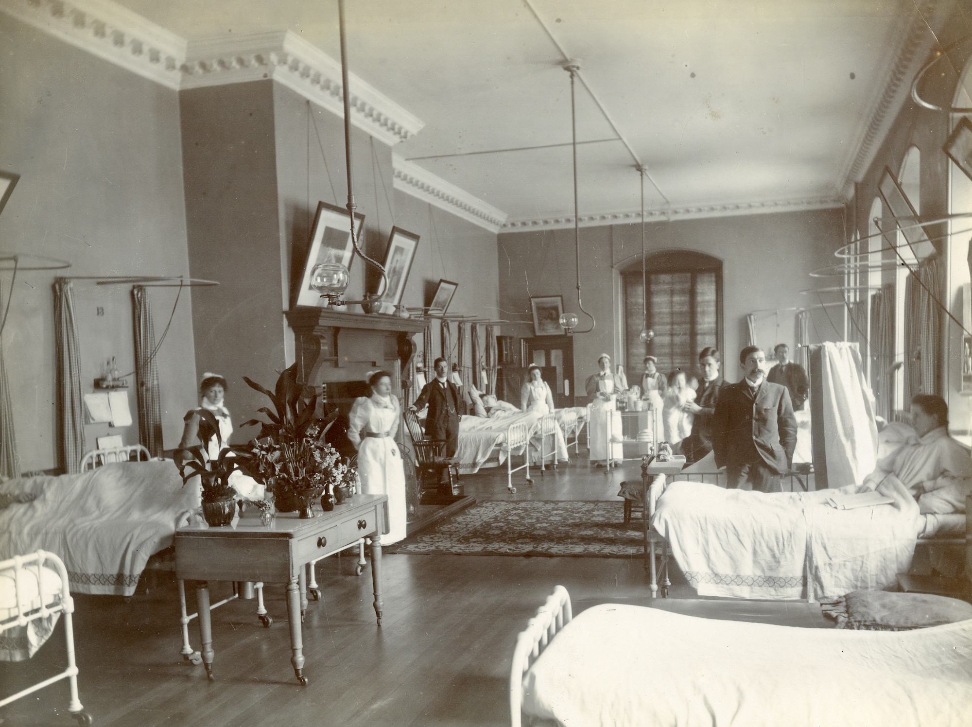 St Barts Hospital before the restoration