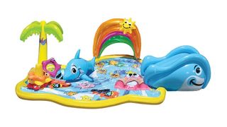 Sea-style activity splash mat