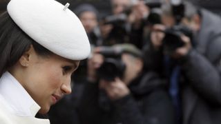 Princess Diana documentary: Photographers focus on US actress Meghan Markle, fiancee of Britain's Prince Harry as she leaves a Commonwealth Day Service at Westminster Abbey in central London, on March 12, 2018. Britain's Queen Elizabeth II has been the Head of the Commonwealth throughout her reign. Organised by the Royal Commonwealth Society, the Service is the largest annual inter-faith gathering in the United Kingdom.