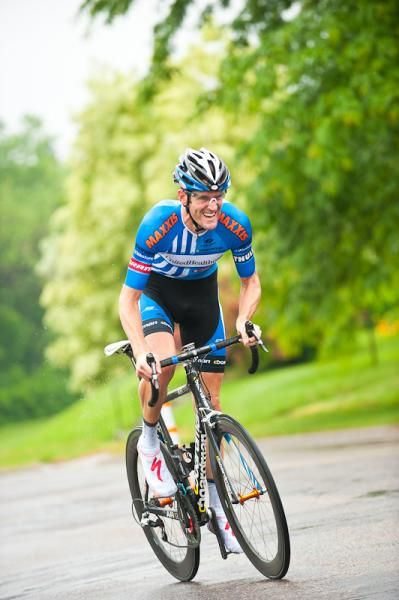 Defending champion Rory Sutherland (United Healthcare Professional Cycling Team) rode into the race lead with a time of 13:08.02.