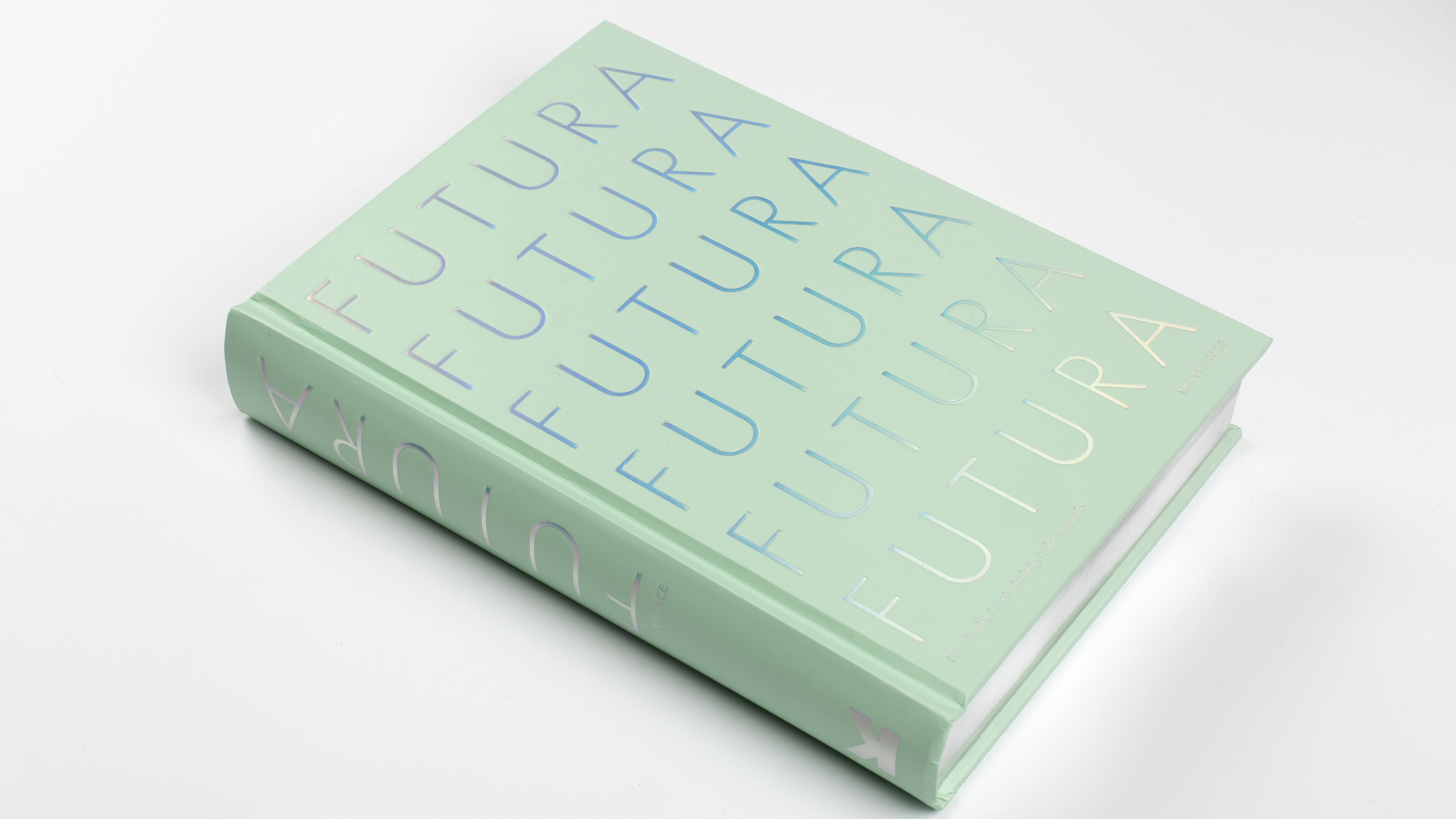The cover of Futura: The Typeface, one of the best graphic design books