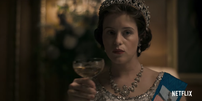 Screenshot from the trailer of 'The Crown Sizzle'