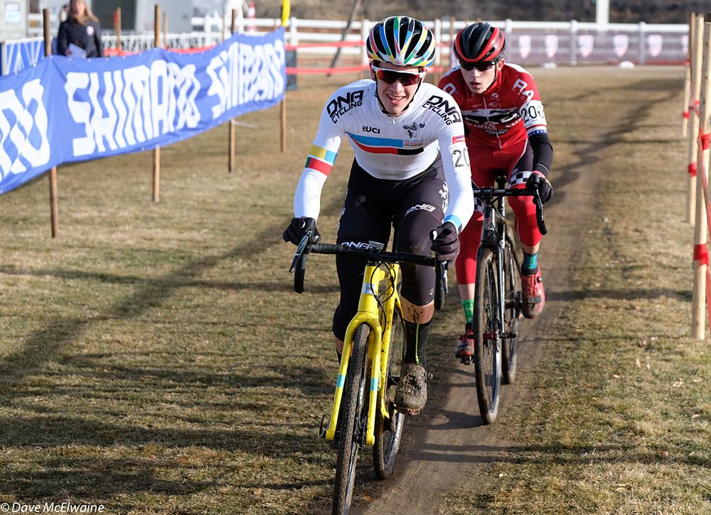 Ben Gomez Villafane rode nearly wire to wire on the front
