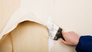 stripping wallpaper