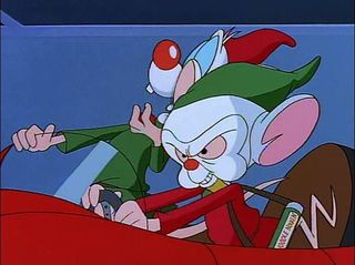 Pinky and Brain in A Pinky and the Brain Christmas