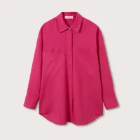 Linen oversize shirt - £49.99 at Mango