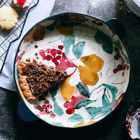 5. Holly and Pear Pie Dish: View at Anthropologie