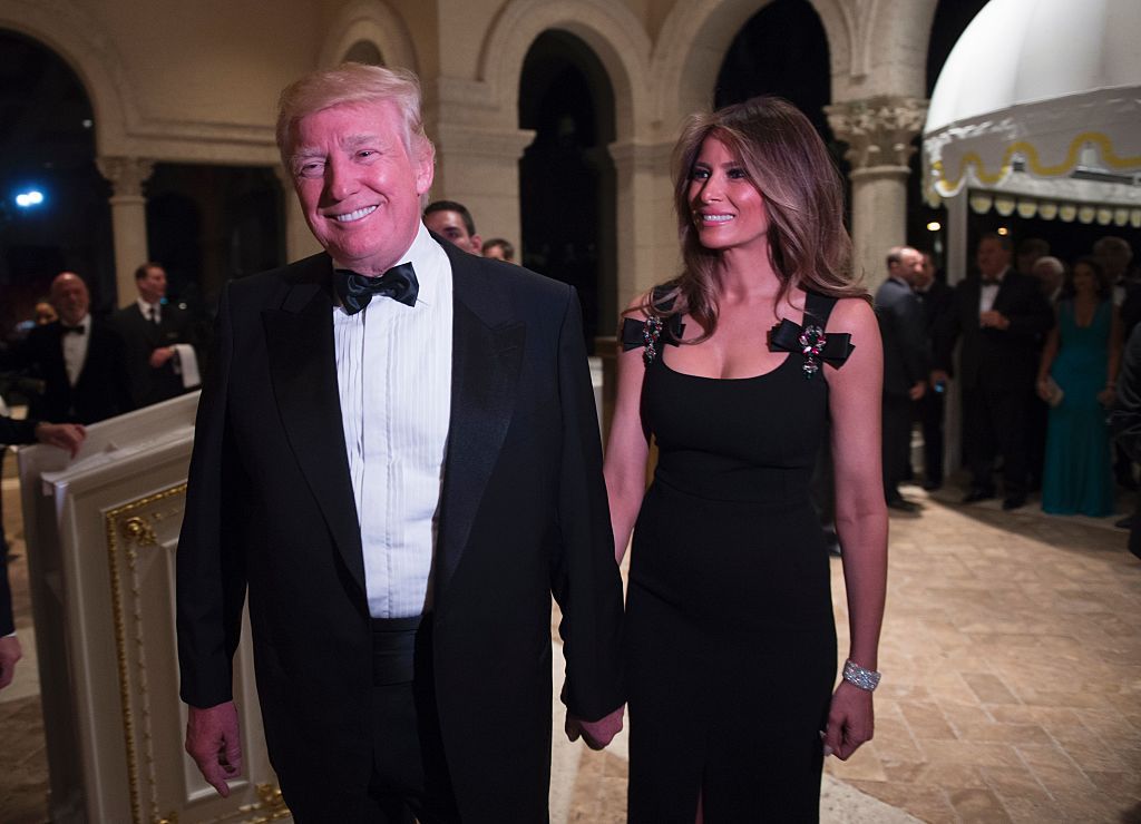 Donald and Melania Trump.