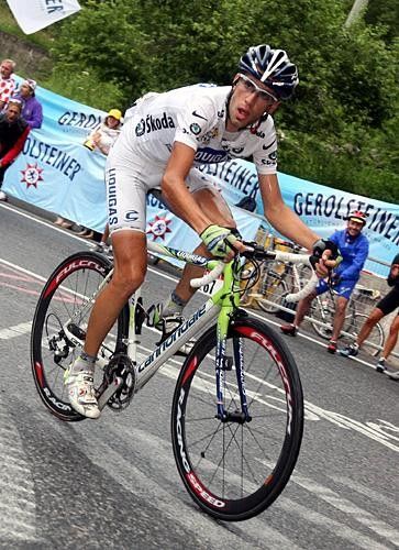 Best young rider Vincenzo Nibali (Liquigas) kept his jersey but lost time to Andy Schleck and Roman Kreuziger.
