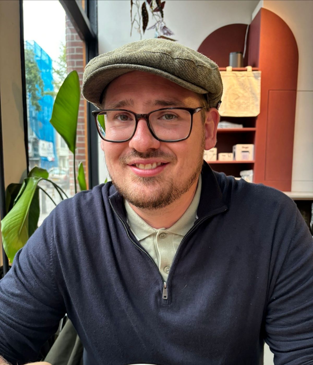 Smiling headshot of Jeroen Feldman.