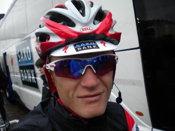 Blond ambition: Matti Breschel is a dark horse for today's race
