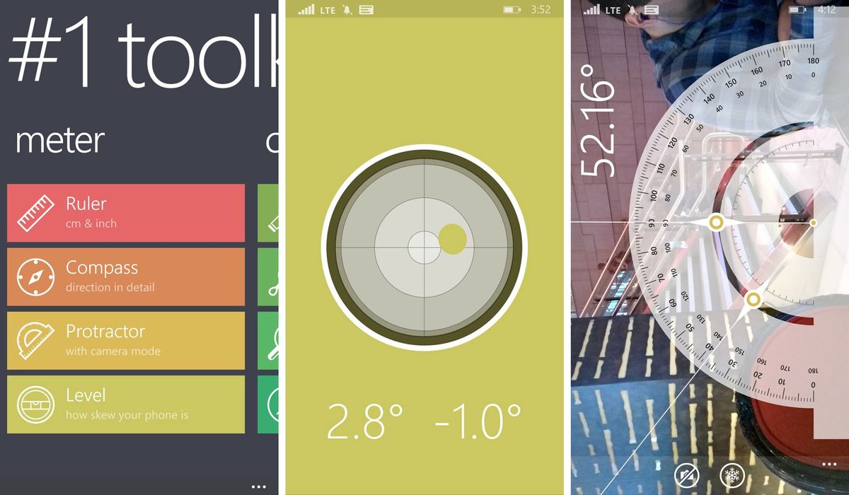 1 ToolKit is a super stunning (and useful) Windows Phone app that you