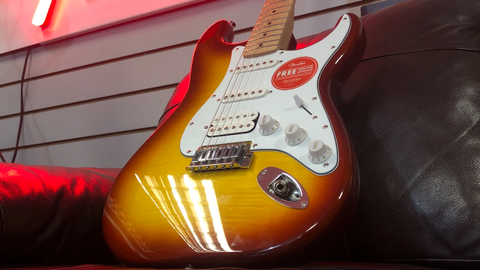 Squier Affinity Stratocaster FMT HSS review