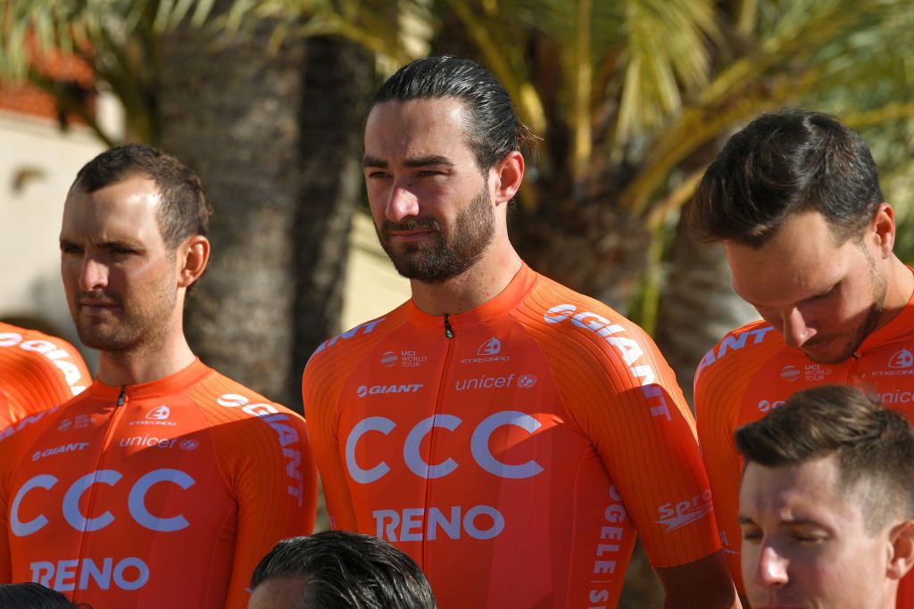 Guillaume Van Keirsbulck in the CCC Team photo