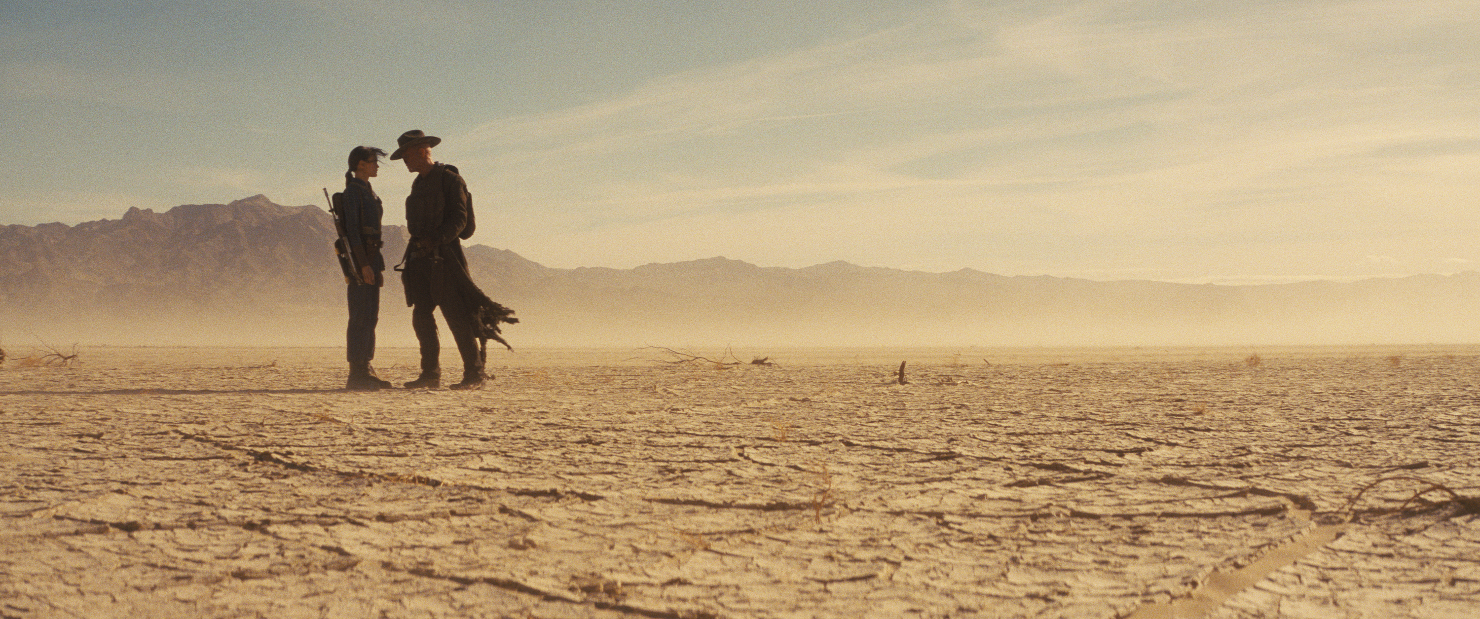 lucy and the ghoul in the desert in fallout season 2