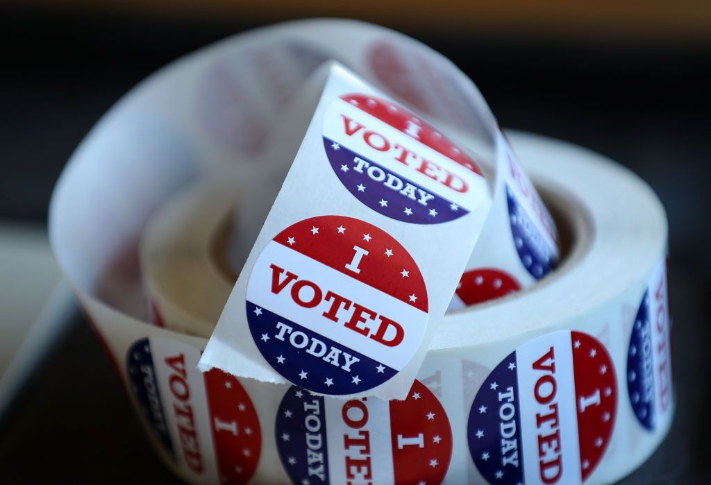 &amp;quot;I Voted&amp;quot; stickers.