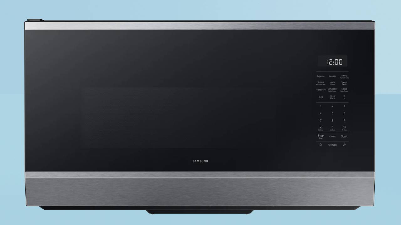 Samsung Smart Over-the-Range Microwave with Air Fry Max