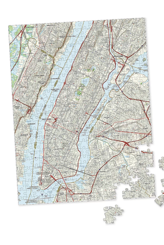 59th Street Map Puzzle