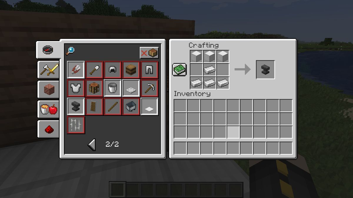 Minecraft anvil recipe how to make an anvil in minecraft pc gamer