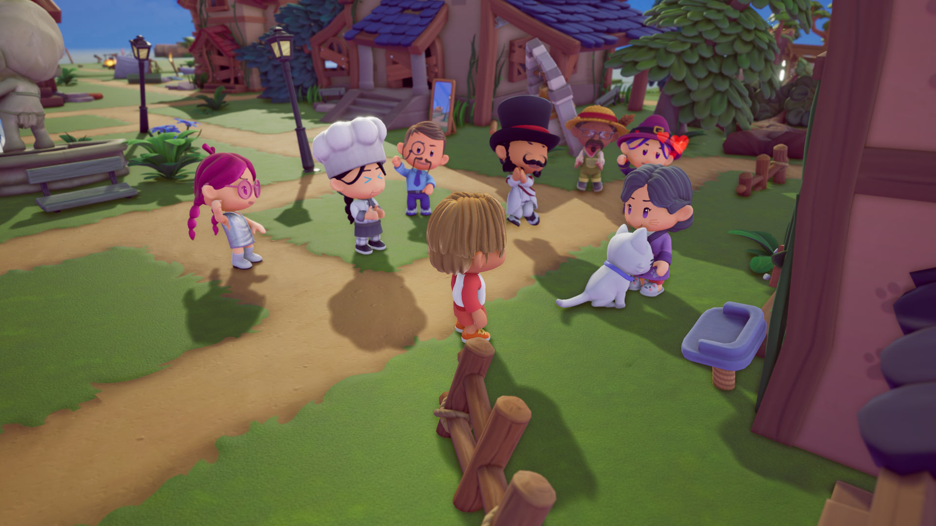 Screenshots of games highlighted during the 2025 Wholesome Direct.