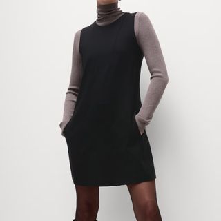 M&S Black Shift Dress