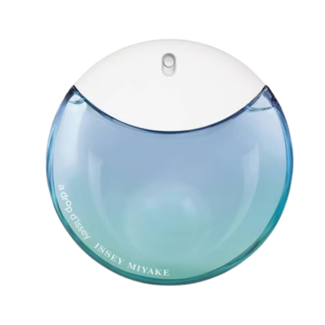 A product shot of the Issey Miyake A drop d'issey Eau De Parfum Fraiche, on a white background