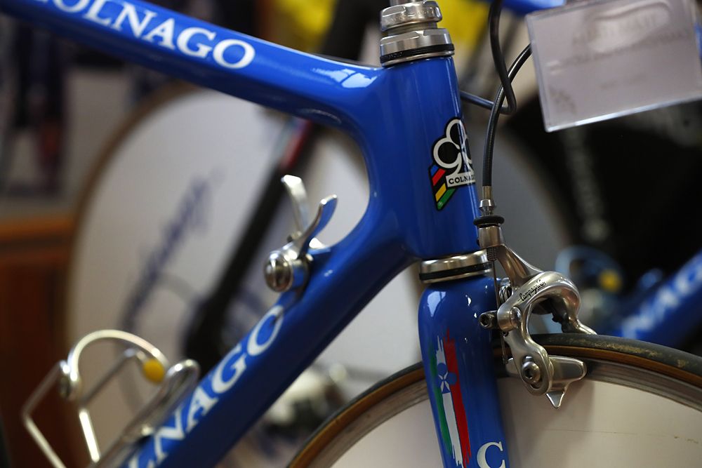 A 1990-era time trial bike
