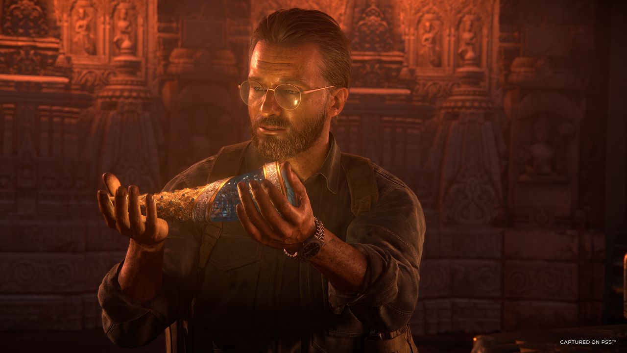 Uncharted Lost Legacy Asav with Tusk of Ganesh